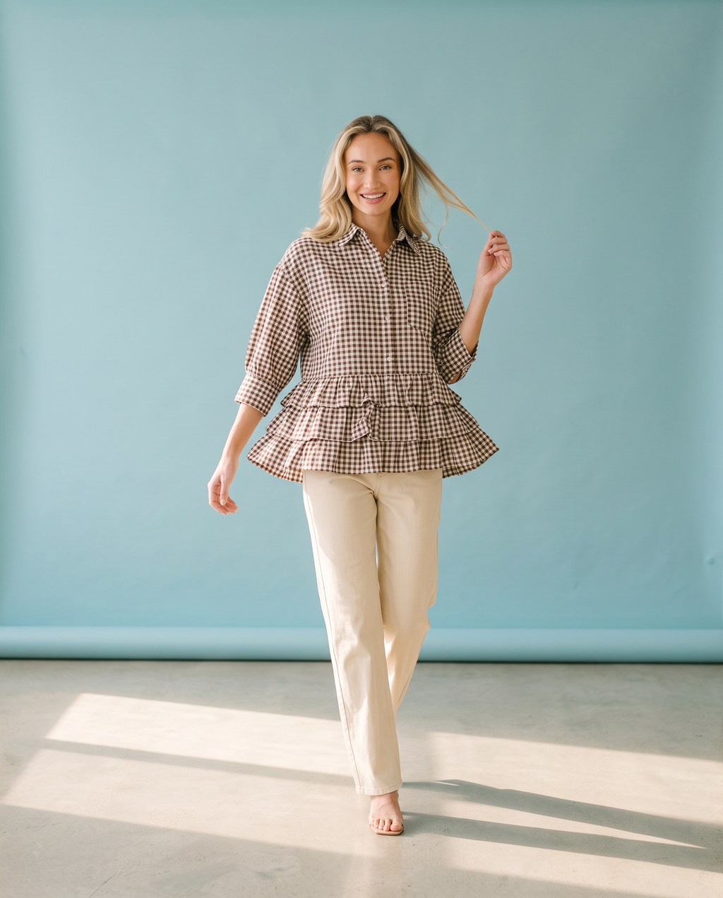 Cider & Ruffles Top