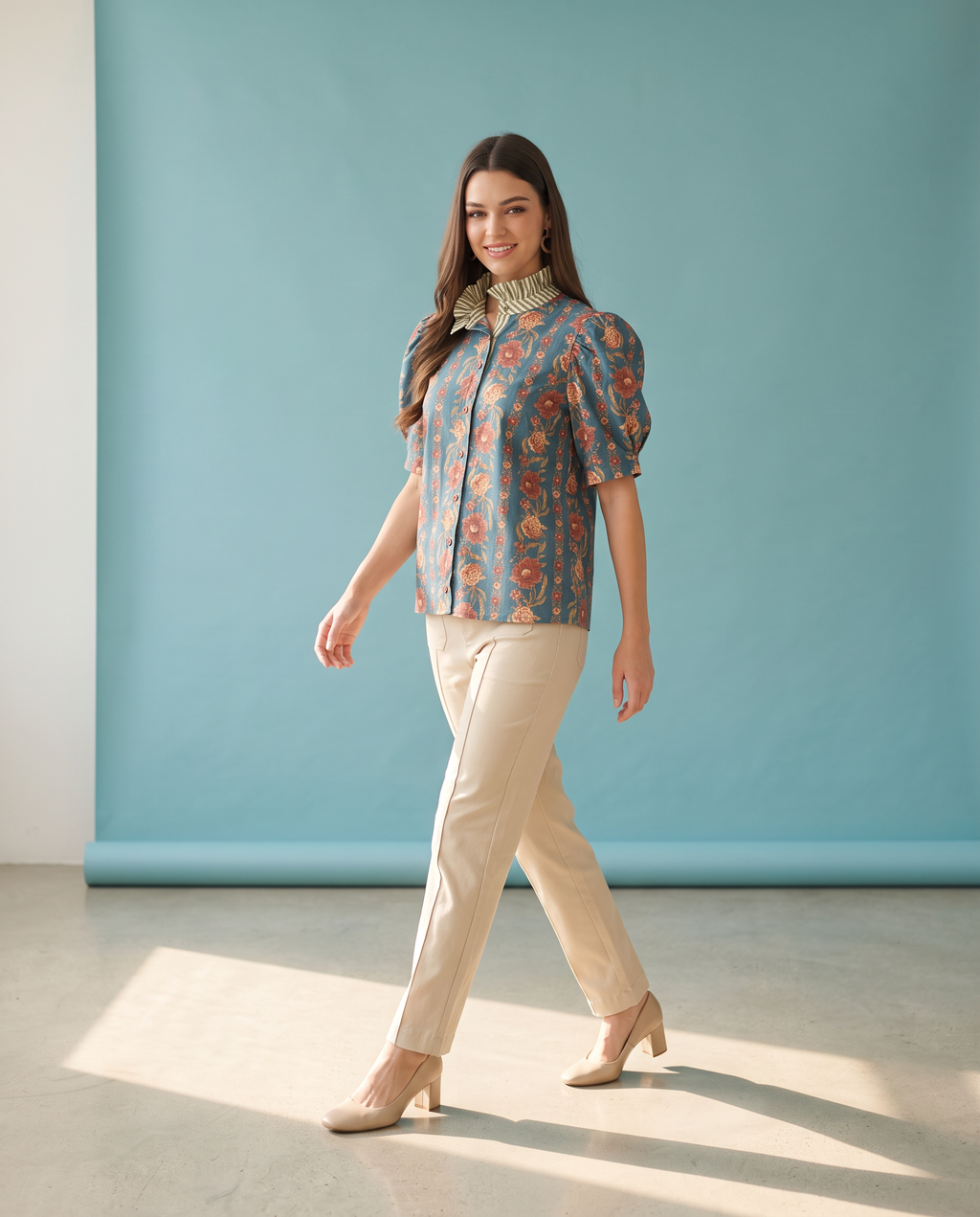 Falling Petals Top