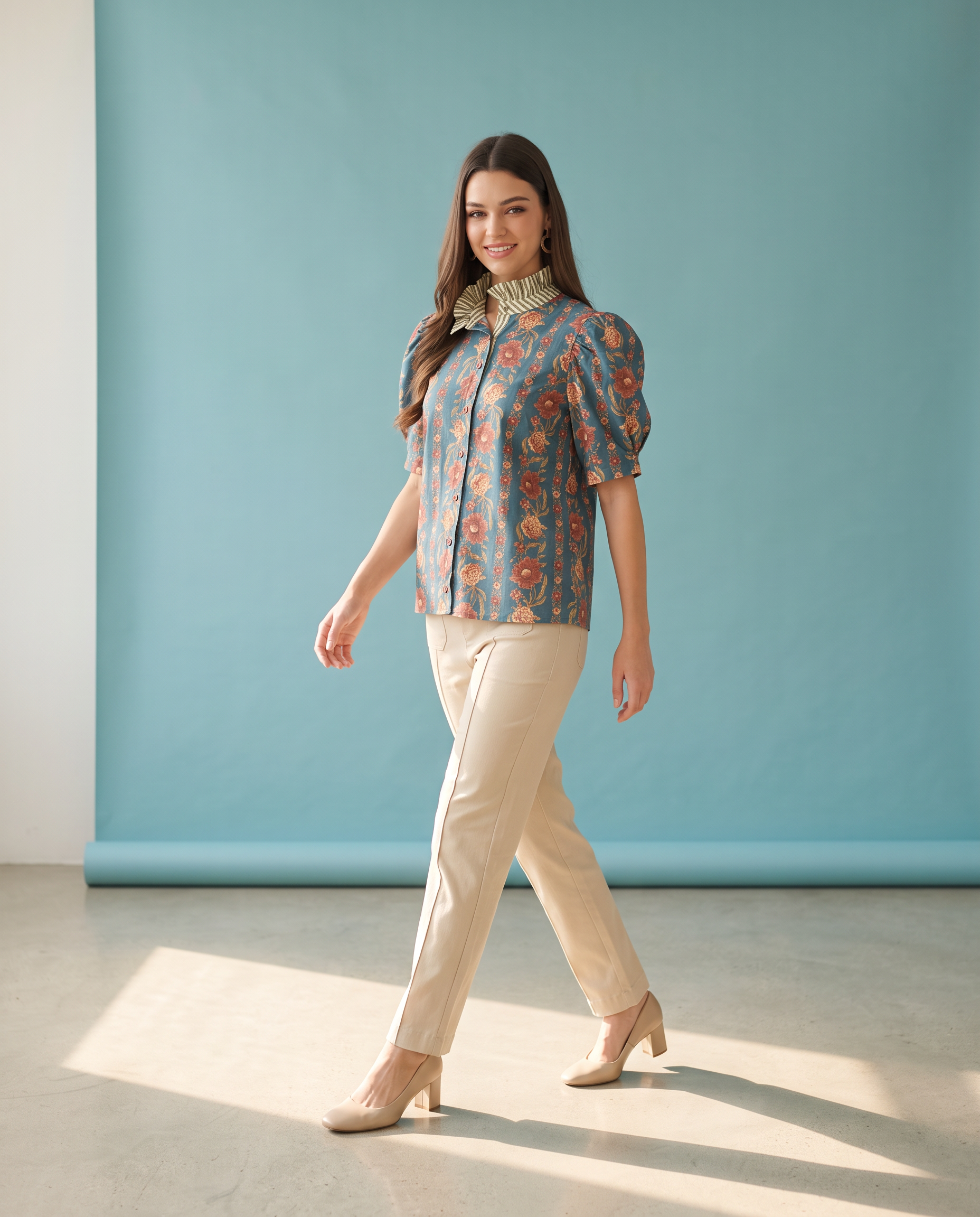 Falling Petals Top