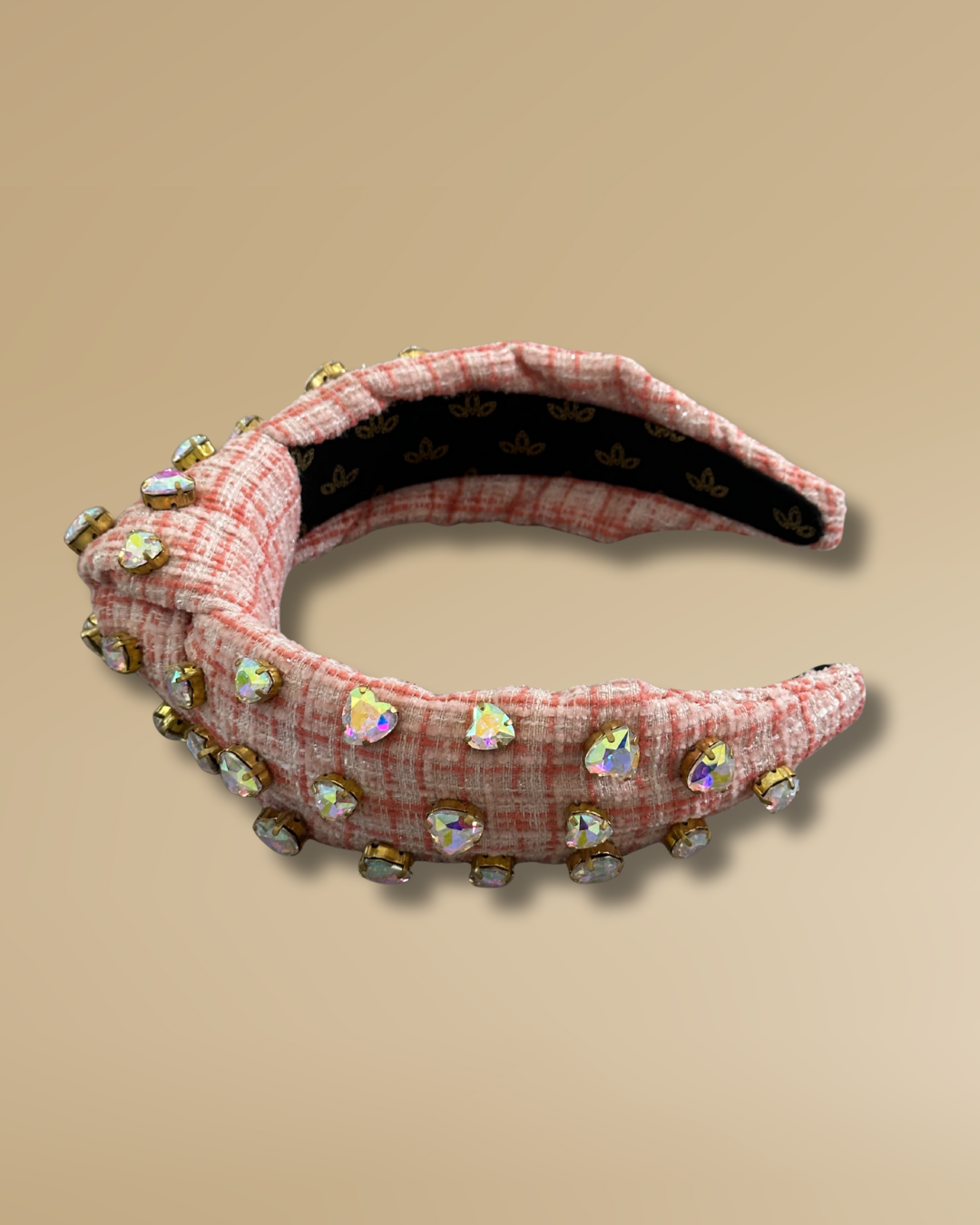 Prism Heart Tweed Headband