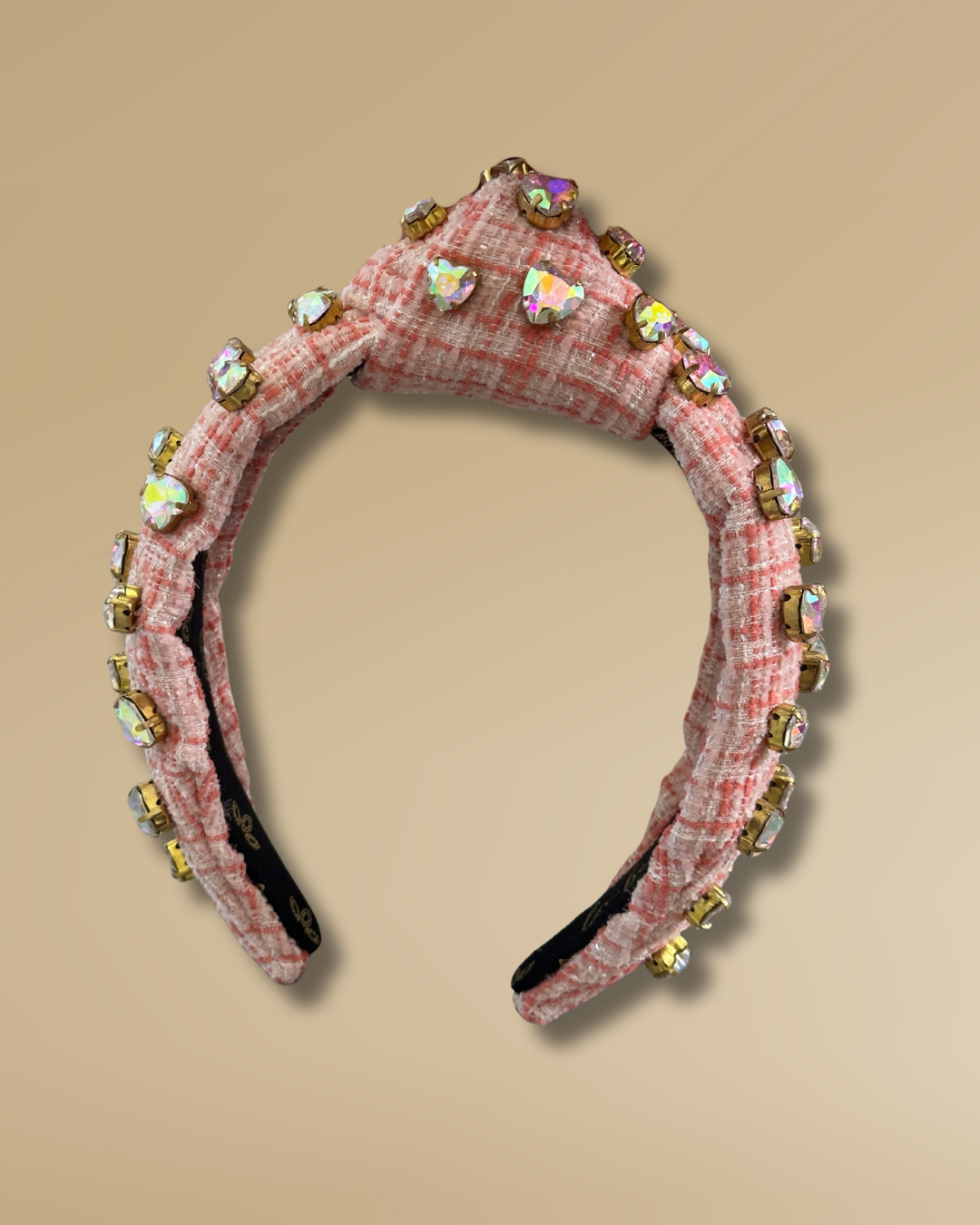 Prism Heart Tweed Headband