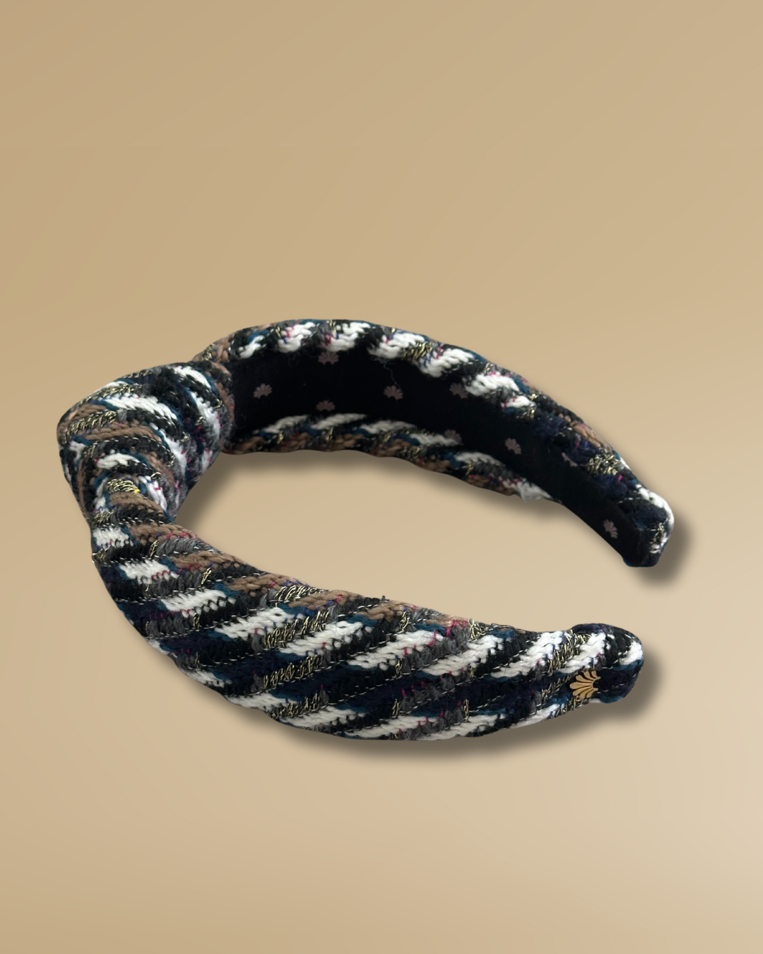 Mixed Houndstooth Headband