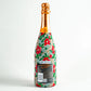 Poinsettia Trellis Champagne Bottle Wrap