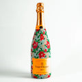 Poinsettia Trellis Champagne Bottle Wrap