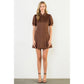 Blaze Suede Dress