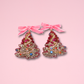 Pink Pine Earrings
