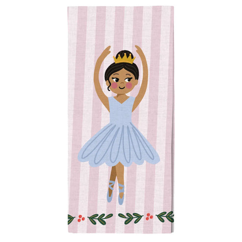 Sugar Plum Fairy Tea Towel