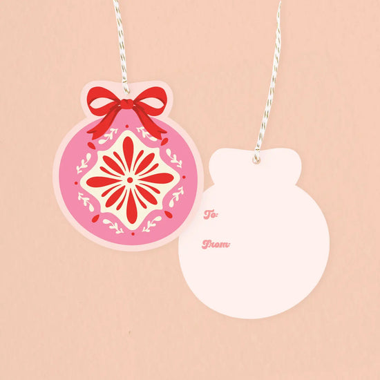 Merry Ornament Gift Tags