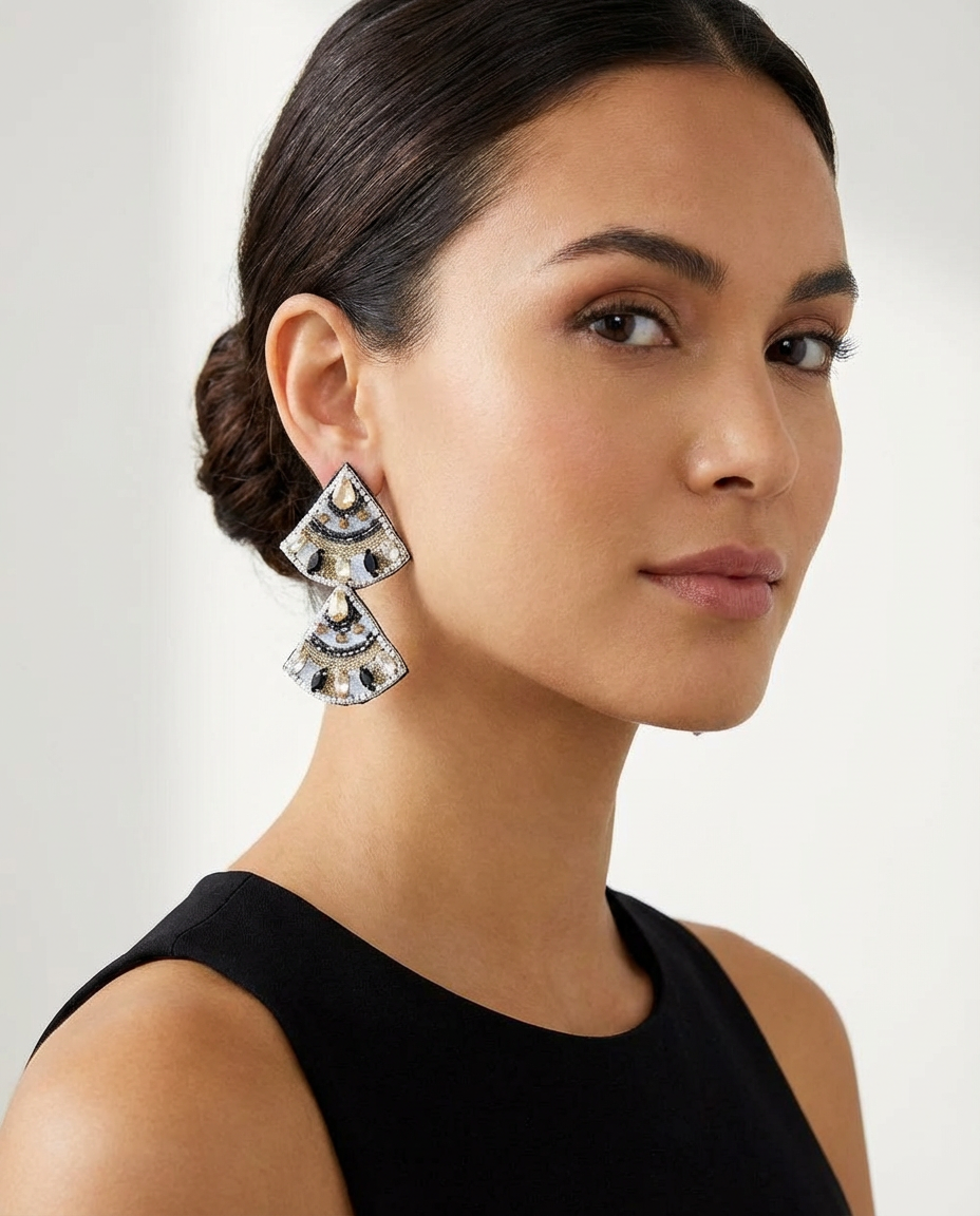 San Miguel 2 Tier Earrings