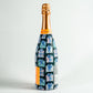 Christmas Gift Champagne Bottle Wrap