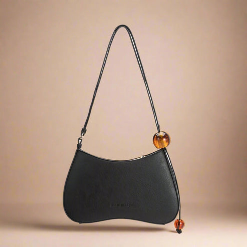 Pilar Black Shoulder Bag