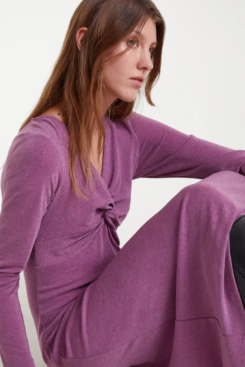 Amethyst Twirl Dress