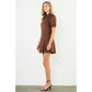 Blaze Suede Dress