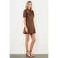 Blaze Suede Dress