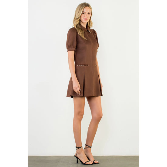 Blaze Suede Dress