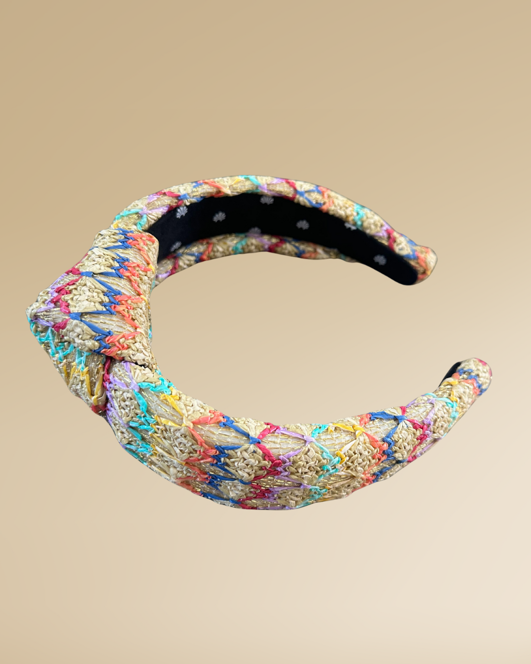 Raffia Knotted Headband