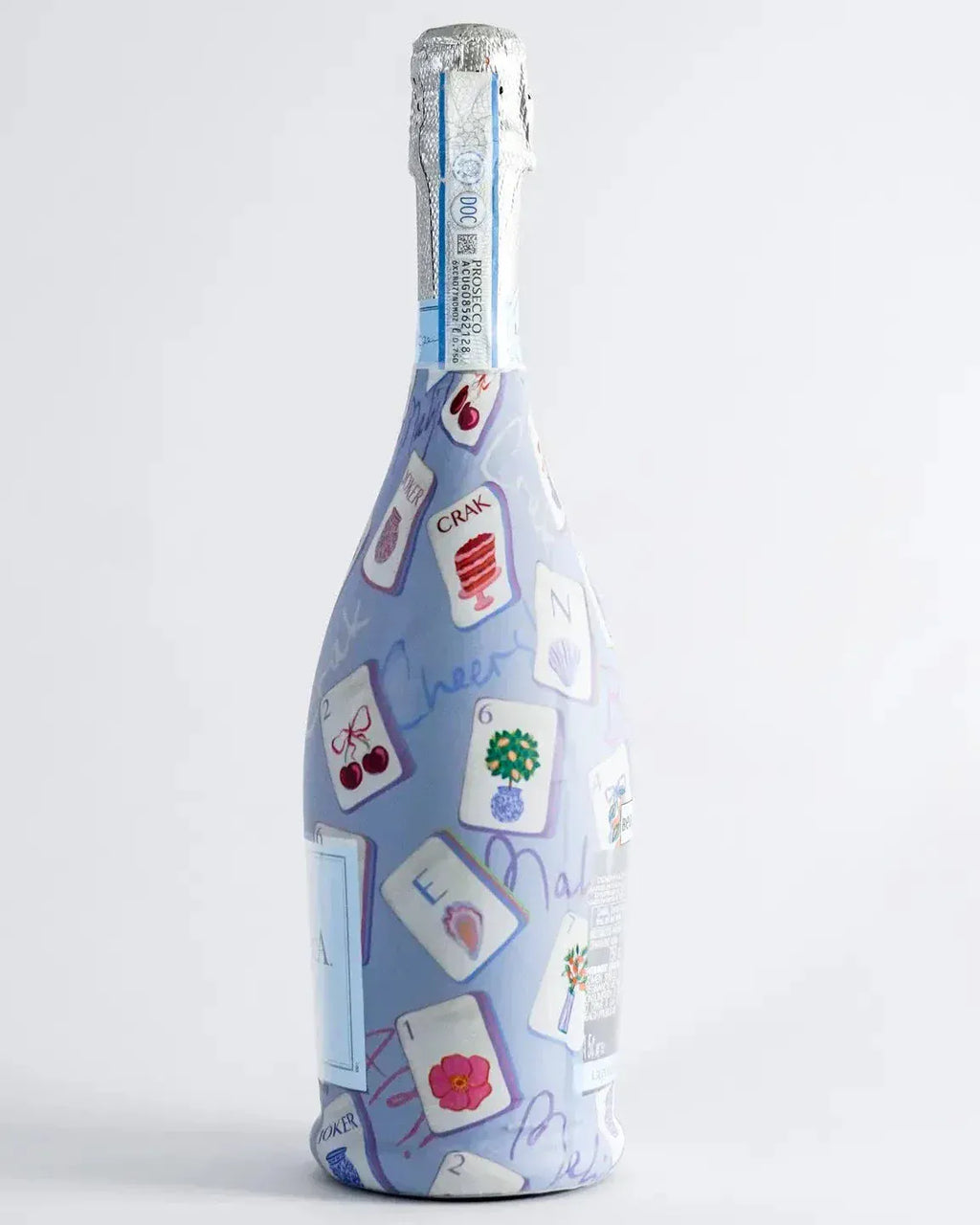 Mahjong Prosecco Bottle Wrap