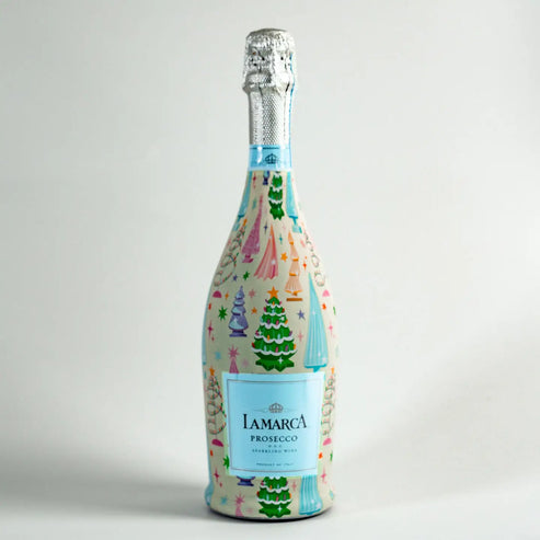 Timeless Trees Prosecco Bottle Wrap