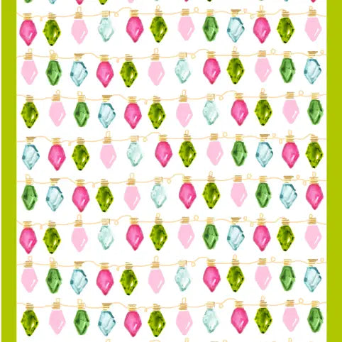 Holiday Lights Tea Towel