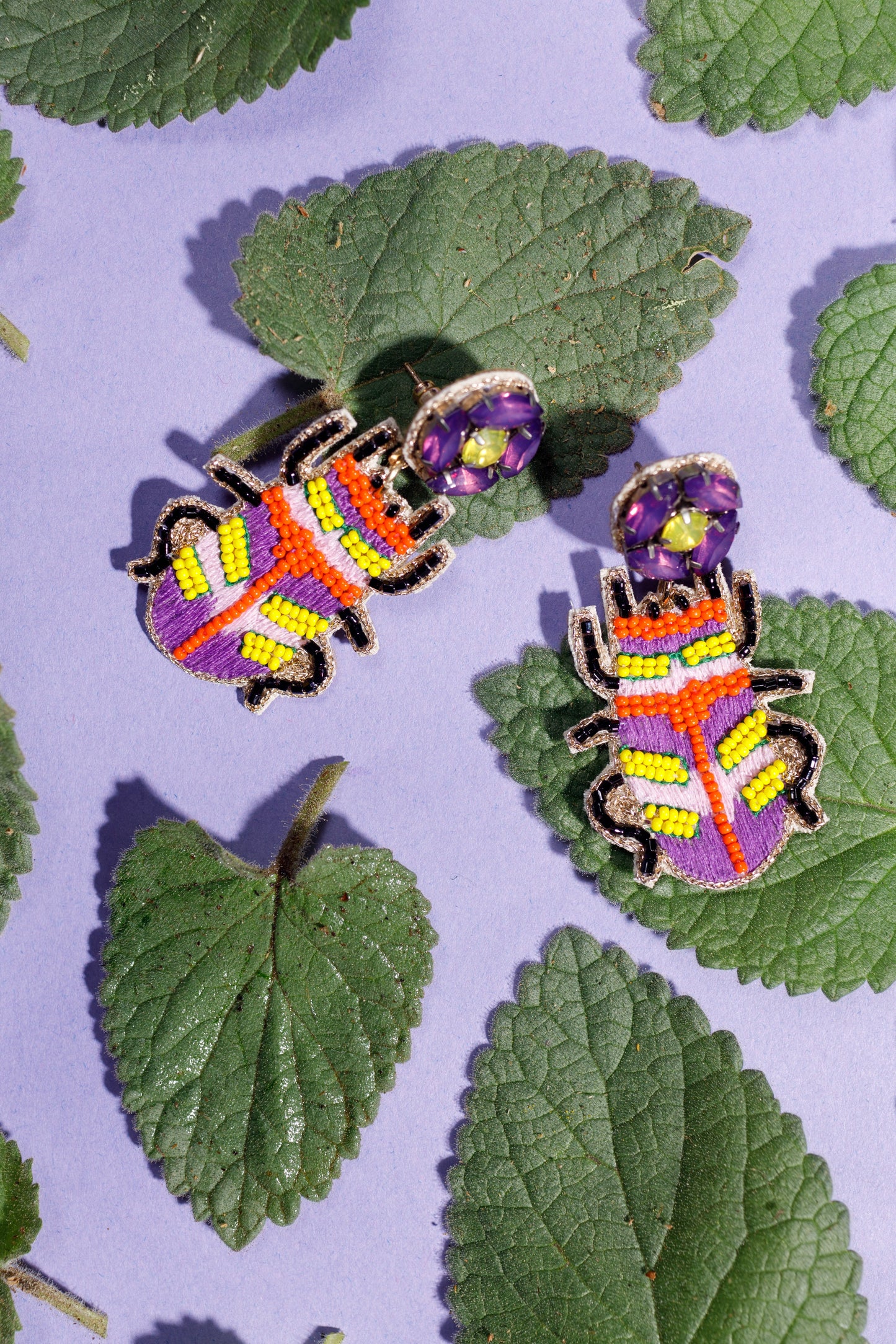 Retro Bug Earrings
