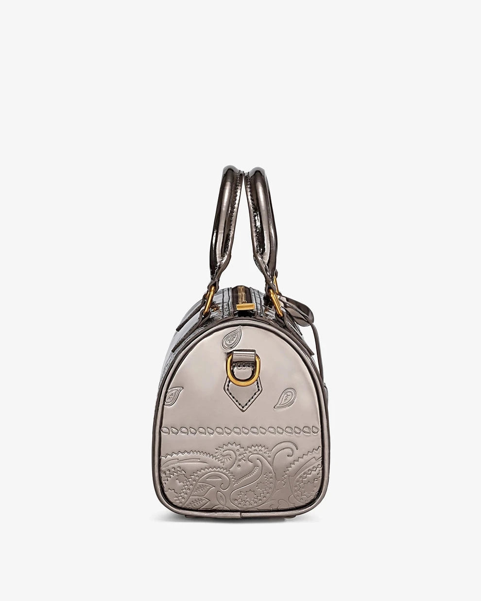 Mini Bronze Barrel Bag