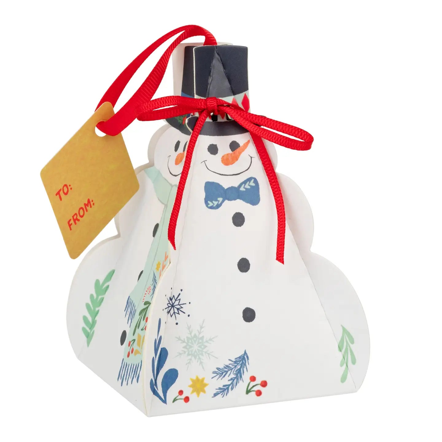 Snowman Ornament Candle