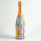 Bows of Joy Champagne Bottle Wrap