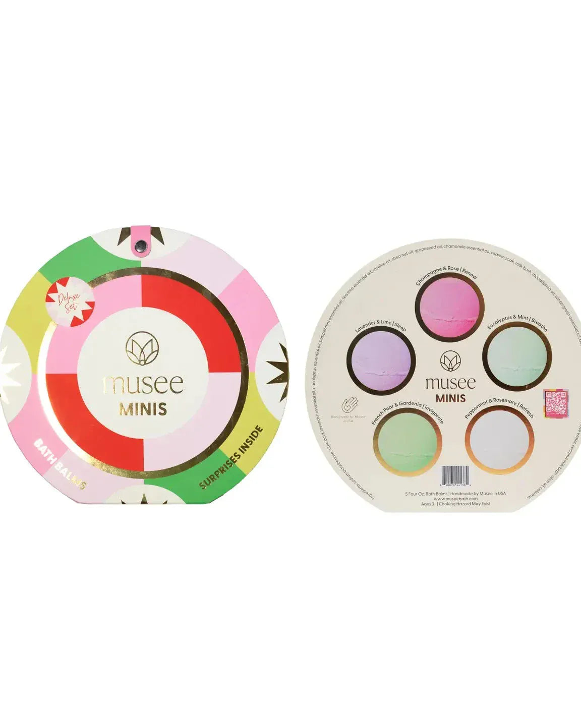 Musee Minis Best Sellers Bath Balm Set