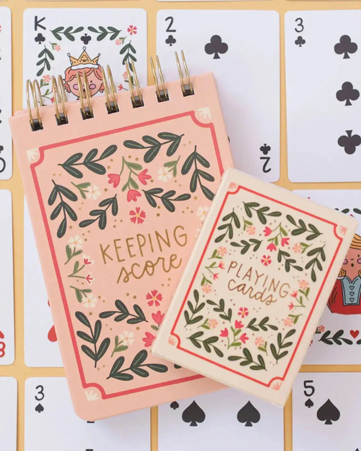 Game Night Cards & Scoring Notepad