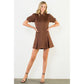 Blaze Suede Dress