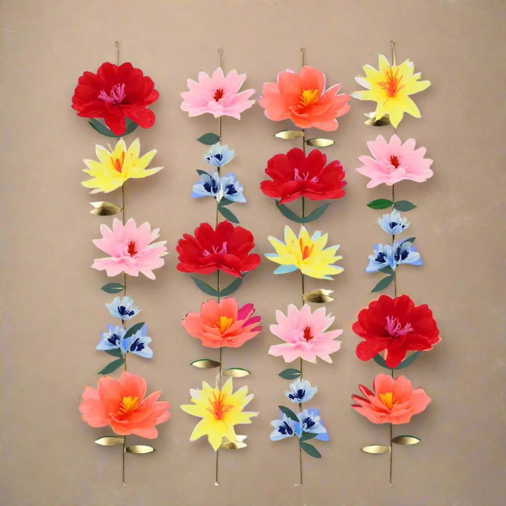 Bright Flower Wall