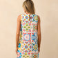 Sicilian Tile Shift Dress