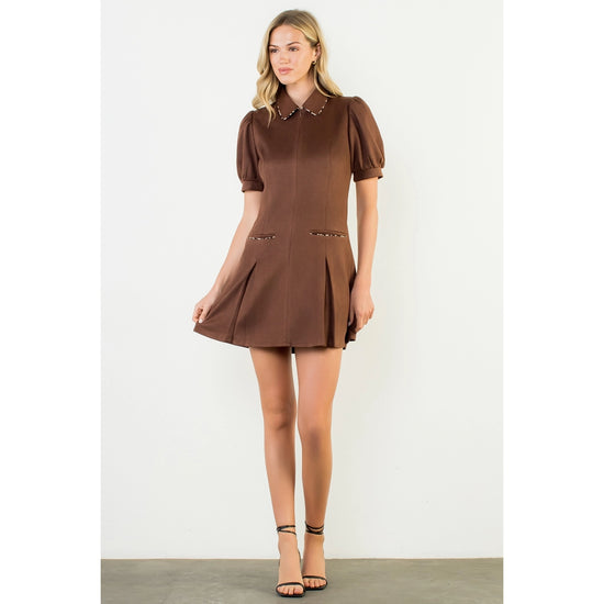 Blaze Suede Dress
