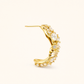 Luxe Signature Gold Knot Hoops