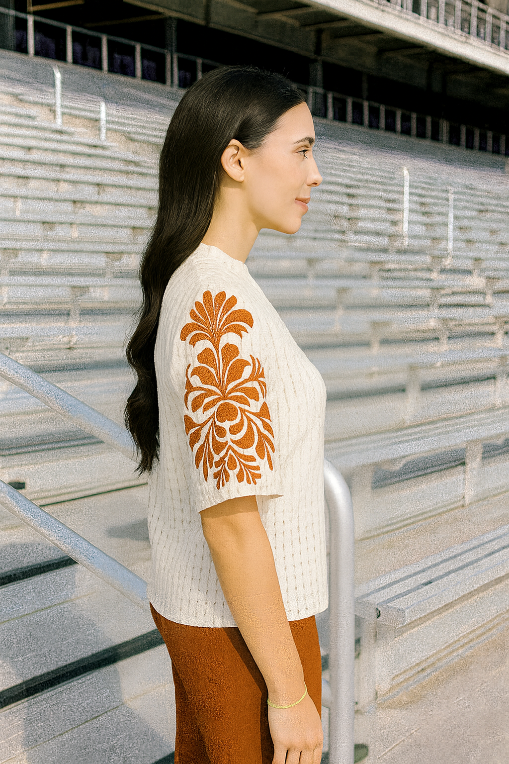 Stadium Stitches Top