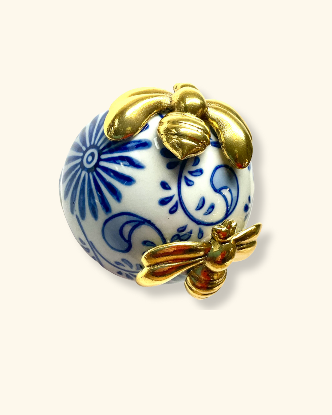 Double Buzz Ceramic Orb Bee