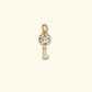 24k Gold Filled Key Charm