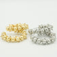 Jean Gold Gem Hoops