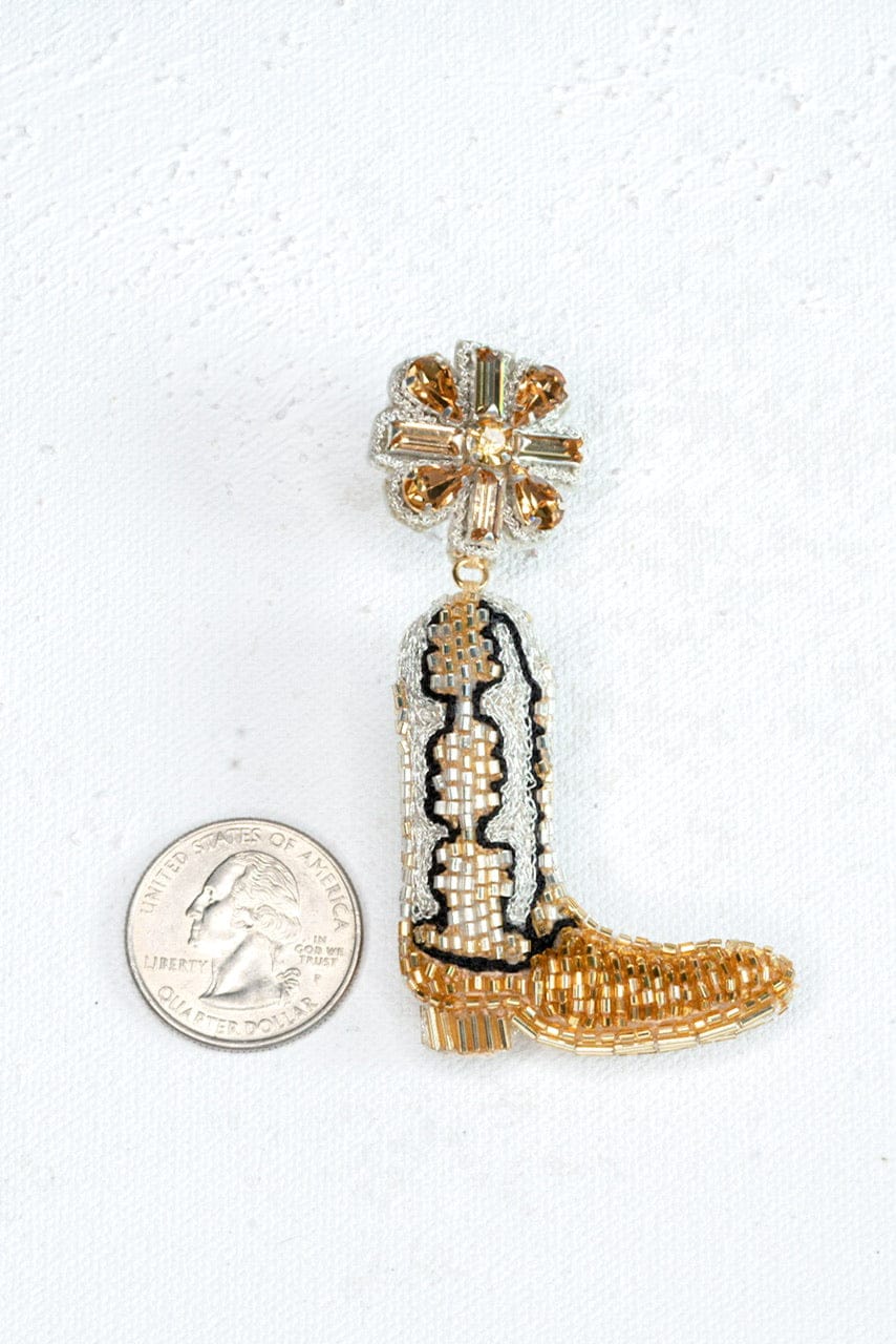 Maren Boot Earrings (3-D)