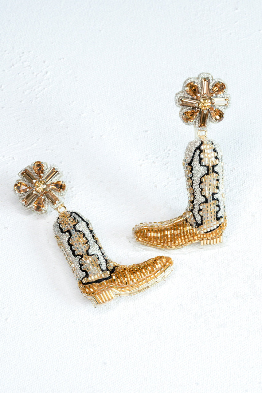 Maren Boot Earrings (3-D)