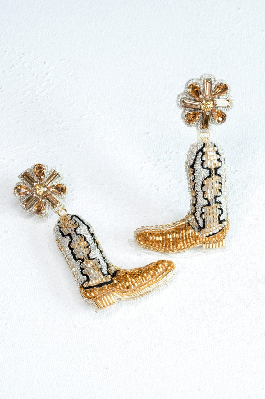 Maren Boot Earrings (3-D)