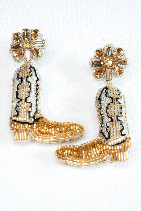 Maren Boot Earrings (3-D)