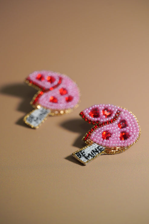 Be Mine Fortune Cookie Earrings