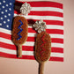American Corn Dog Earrings