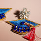 Congrats Grad Blue Earrings