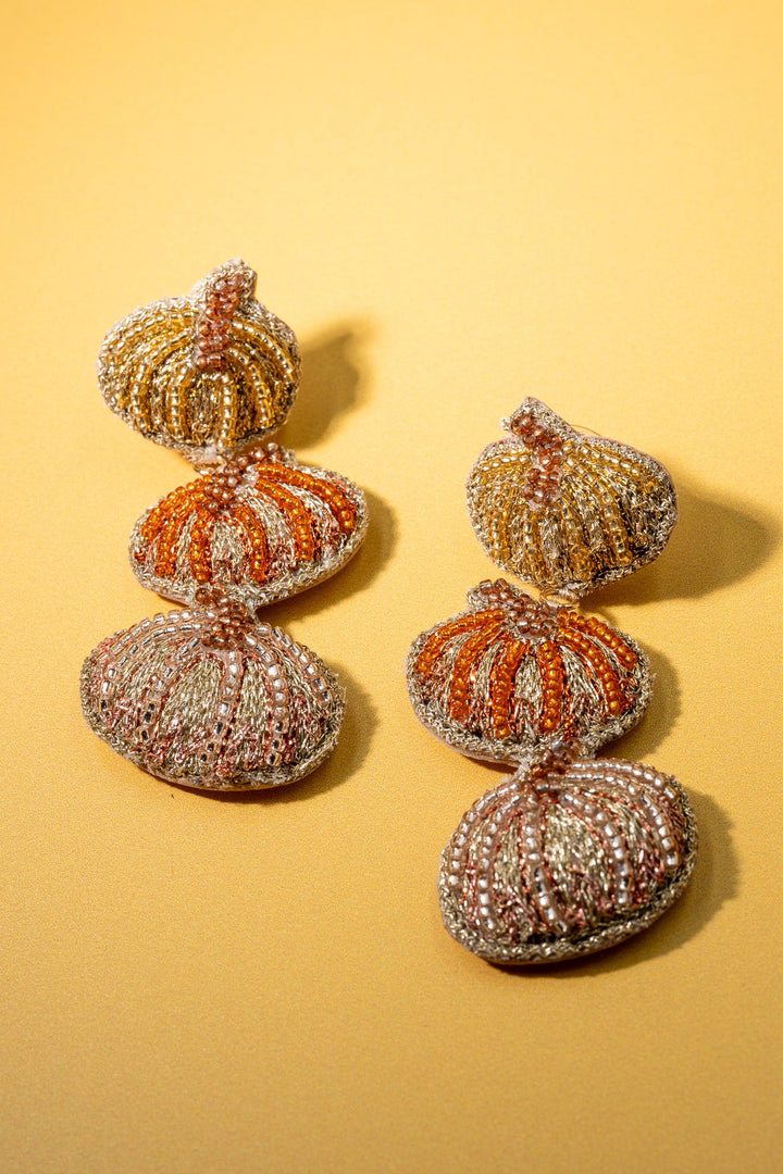 Gourdgeous Pumpkin Earrings