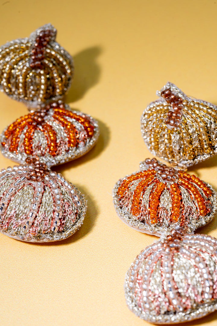 Gourdgeous Pumpkin Earrings