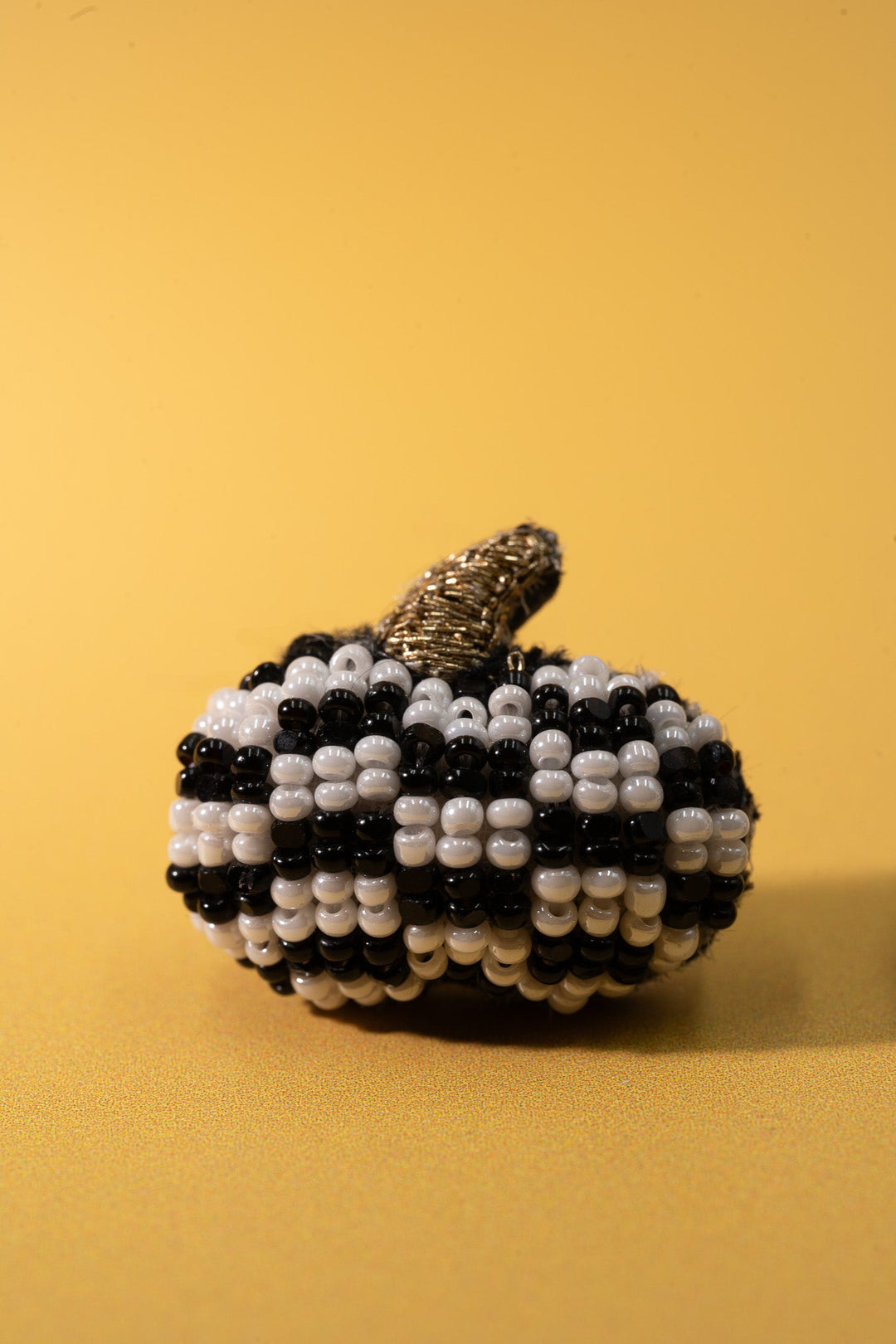 Mini Checker Pumpkin Earrings