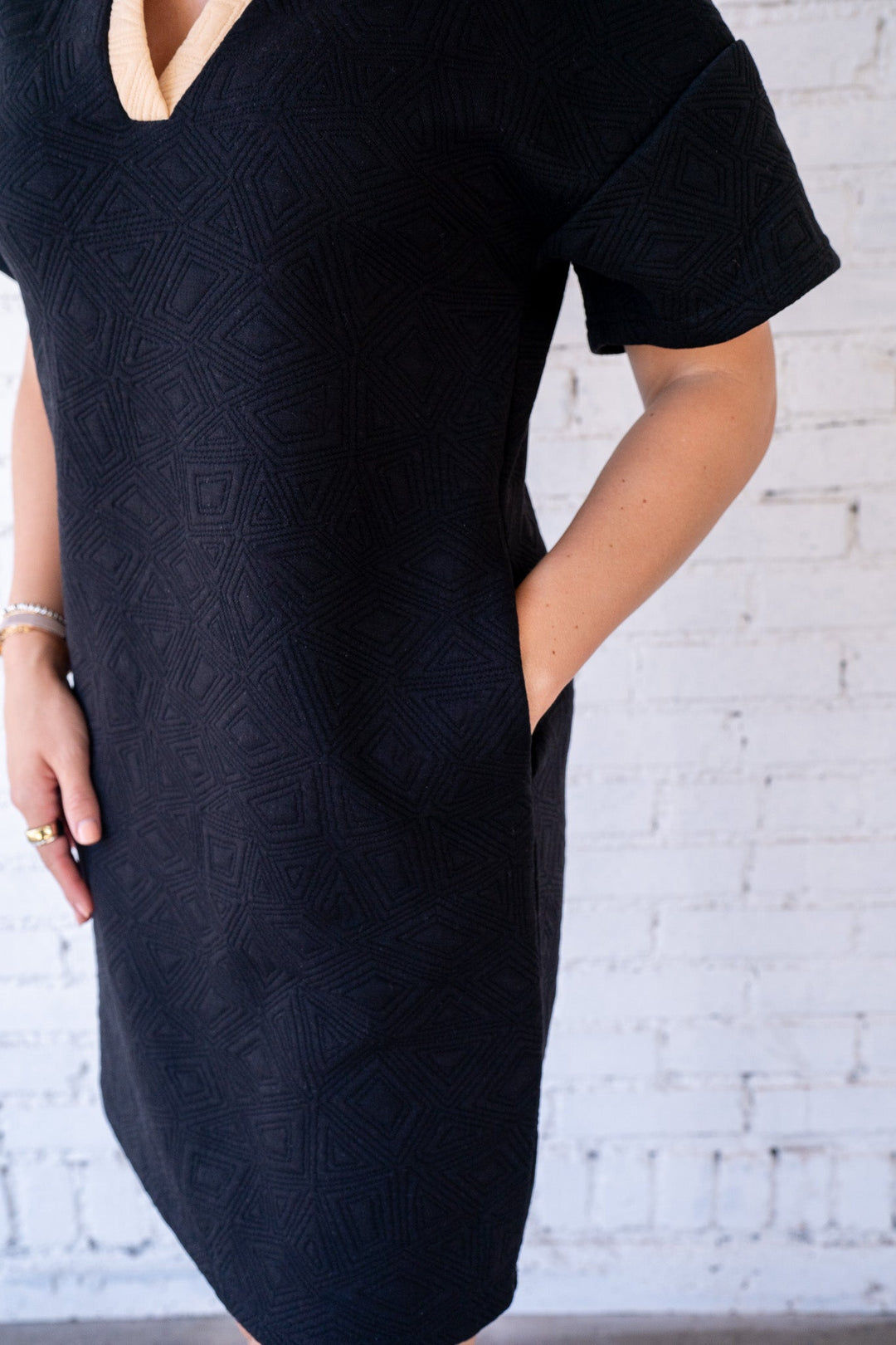 Embers Textured Dress