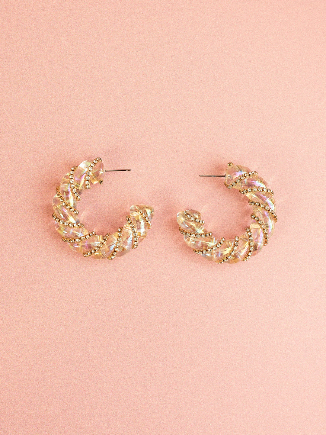 Clearly Chic Hoops